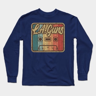 L.A. Guns Vintage Cassette Long Sleeve T-Shirt